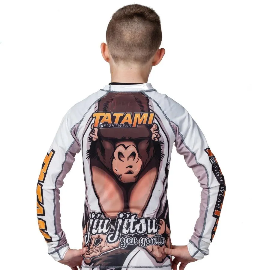 Tatami Fightwear Zen Gorilla rash guard bimbo maniche lunghe