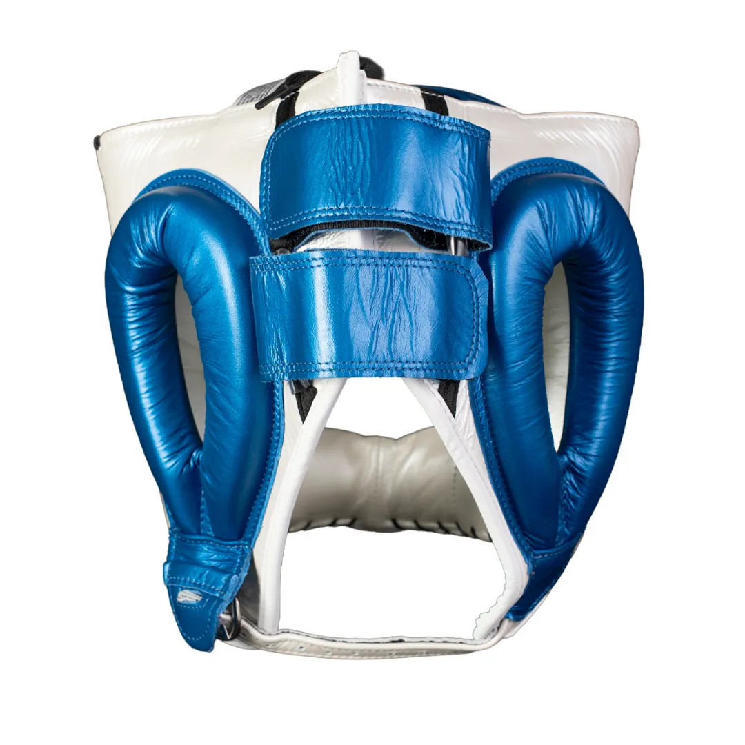 Cleto Reyes Safetec Caschetto Tradizionale Perla Blu Pelle