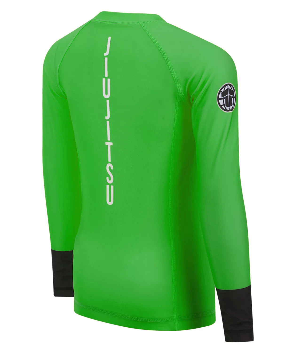 Tatami Helena rash guard bimbi verde maniche lunghe