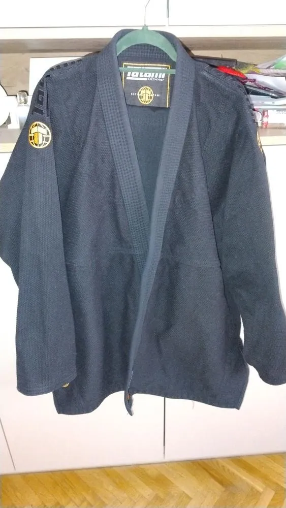 Tatami Estilo Gold Label kimono BJJ nero pesante