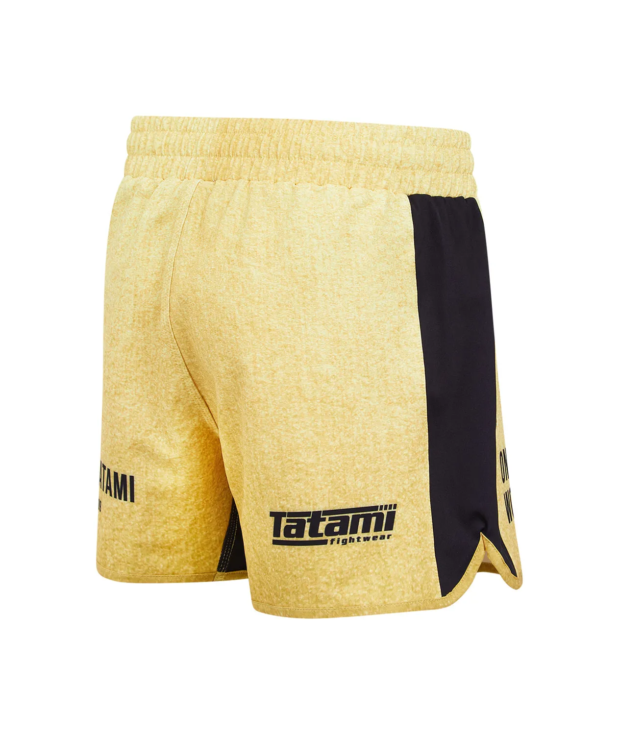 Tatami Fightwear Eco Tech Team Tatami Gold pantaloncini no-gi bianchi