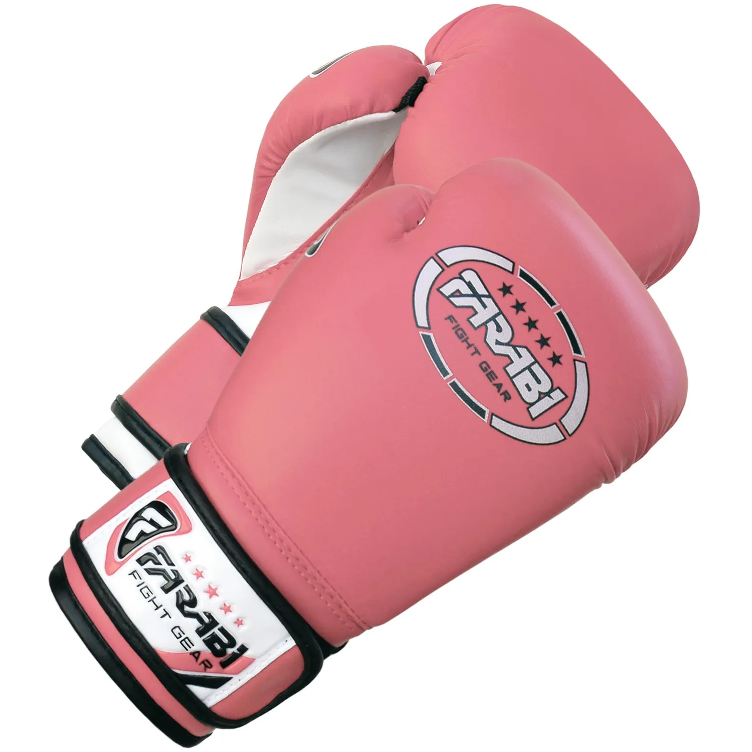 Farabi guanti boxe bambino 4 oz rosa sintetici