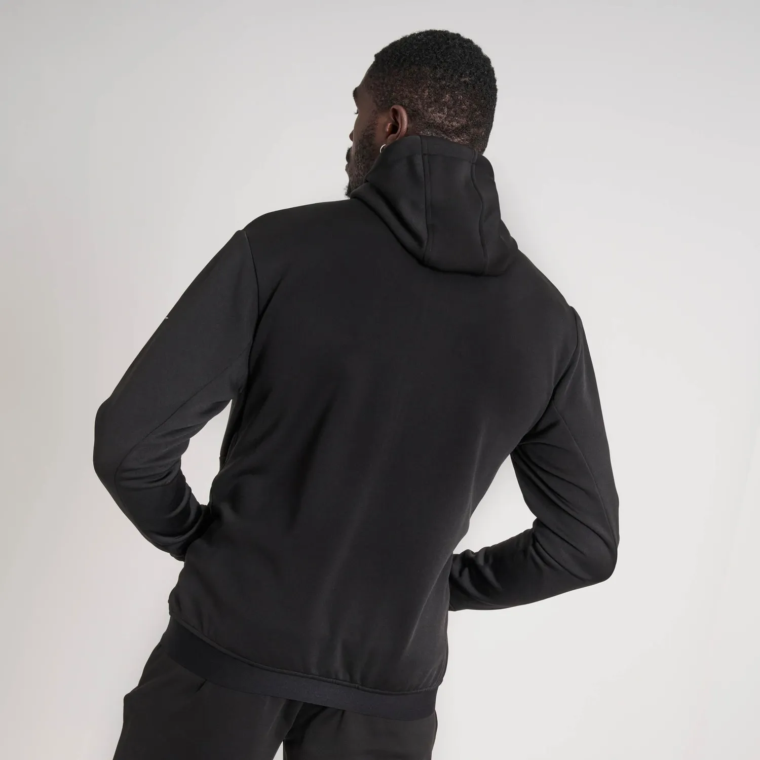 Leone 1947 Black Lion felpa uomo XS nera con cappuccio