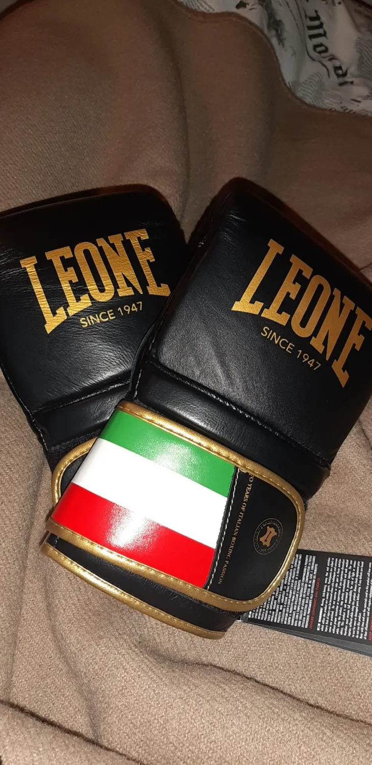 Leone 1947 Italy guanti da sacco pelle taglia M