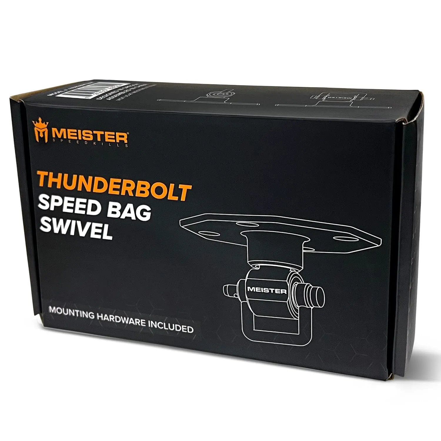 Meister SpeedKills Thunderbolt girella speed bag acciaio