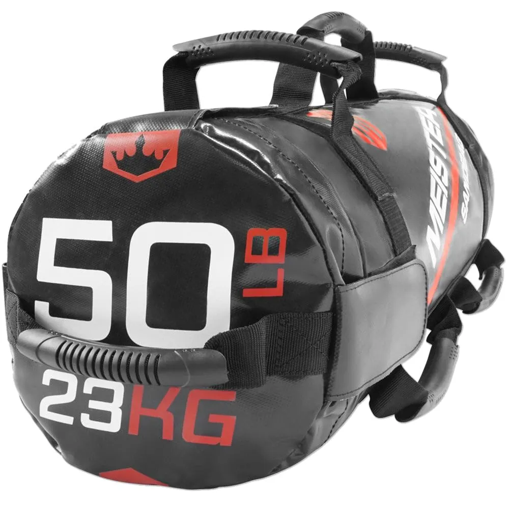 Meister Elite sacco sabbia fitness 22,7 kg 3 kettlebell