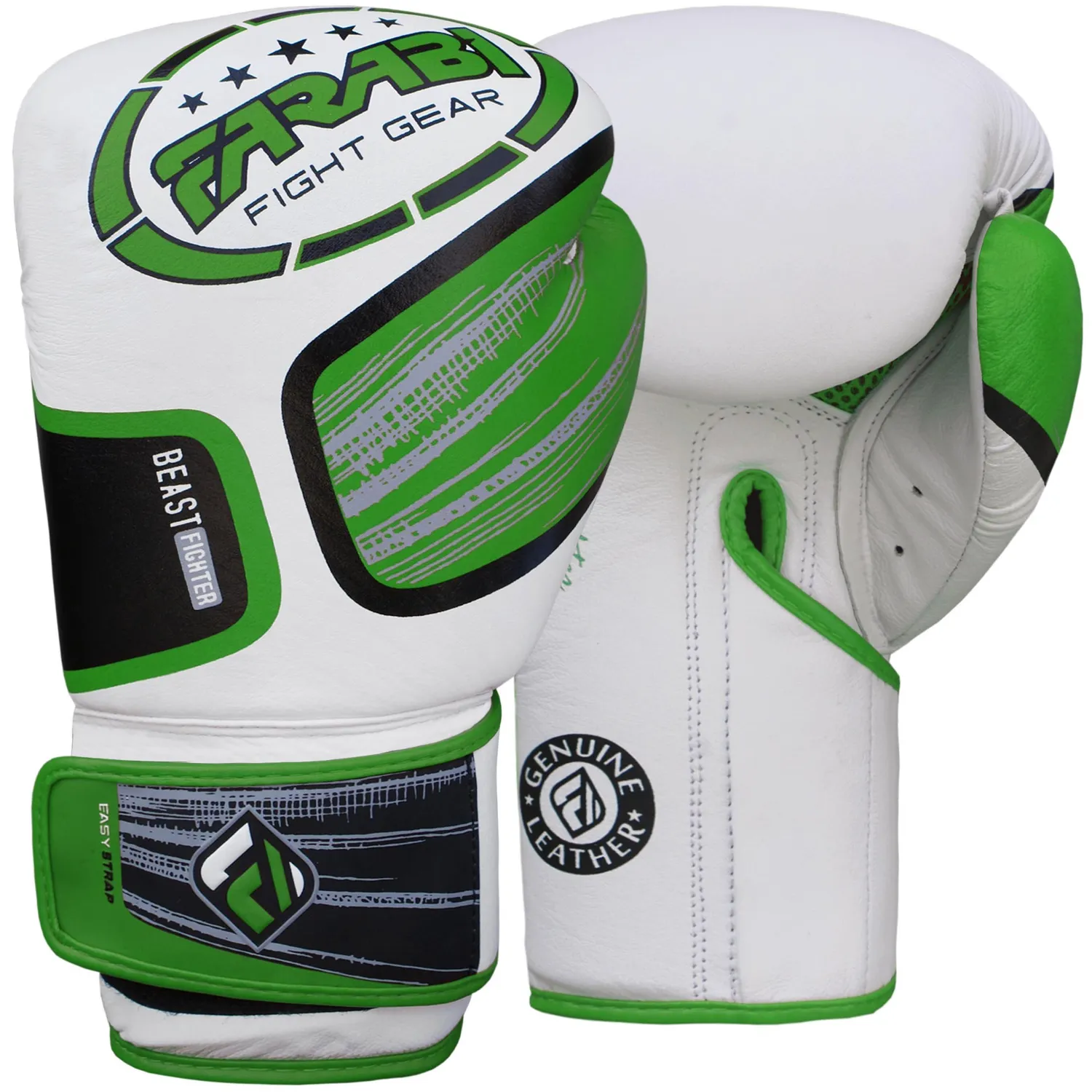 Farabi Beast guantoni boxe 10 oz in vera pelle