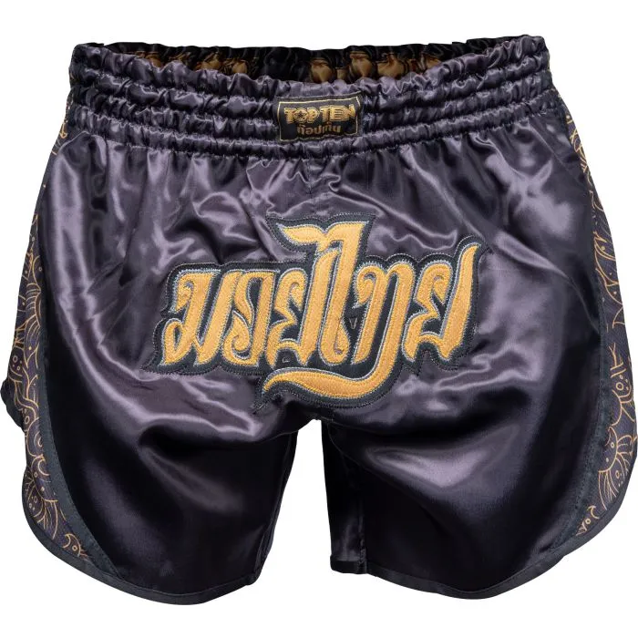 TOP TEN Nong Han pantaloncini thaiboxing poliestere
