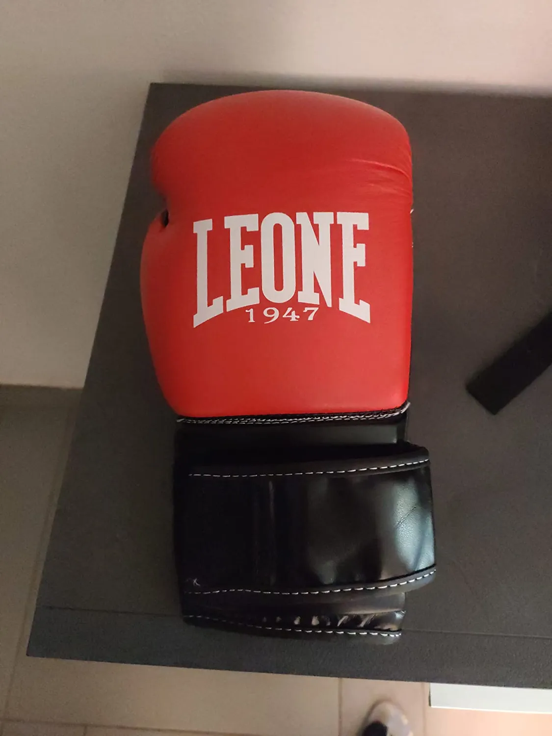 Leone 1947 Ambassador guantoni boxe pelle bufalo
