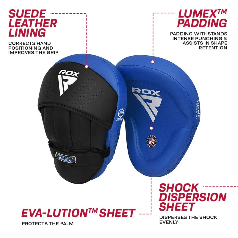 RDX Apex pao curvi boxe rossi imbottiti