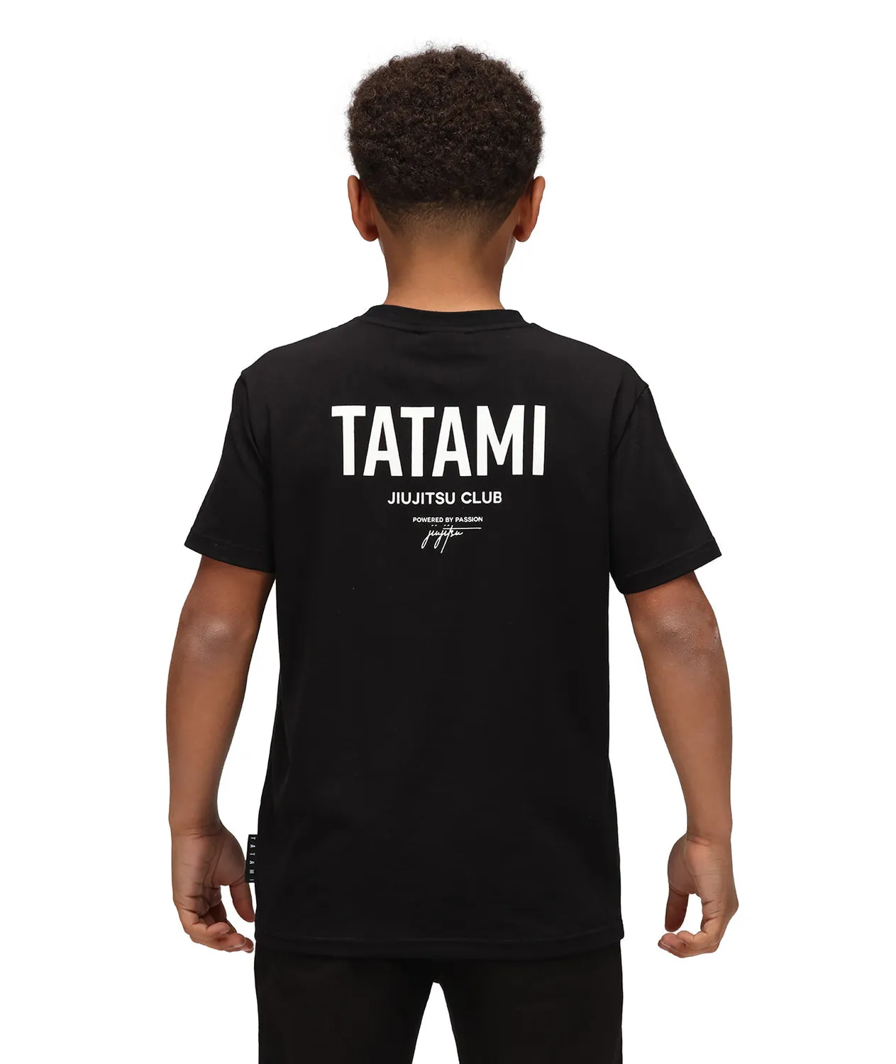 Tatami JJ Club Kids T-Shirt Bambini Nera Cotone