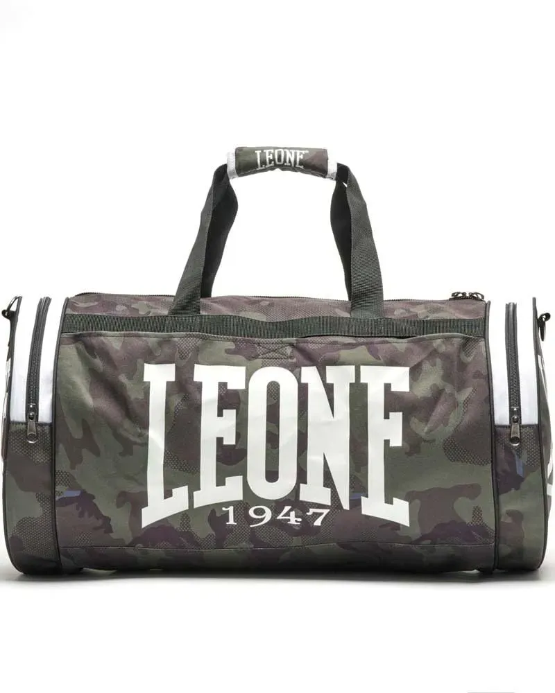 Leone1947 Camouflage Borsone Sportivo Verde 45 Litri