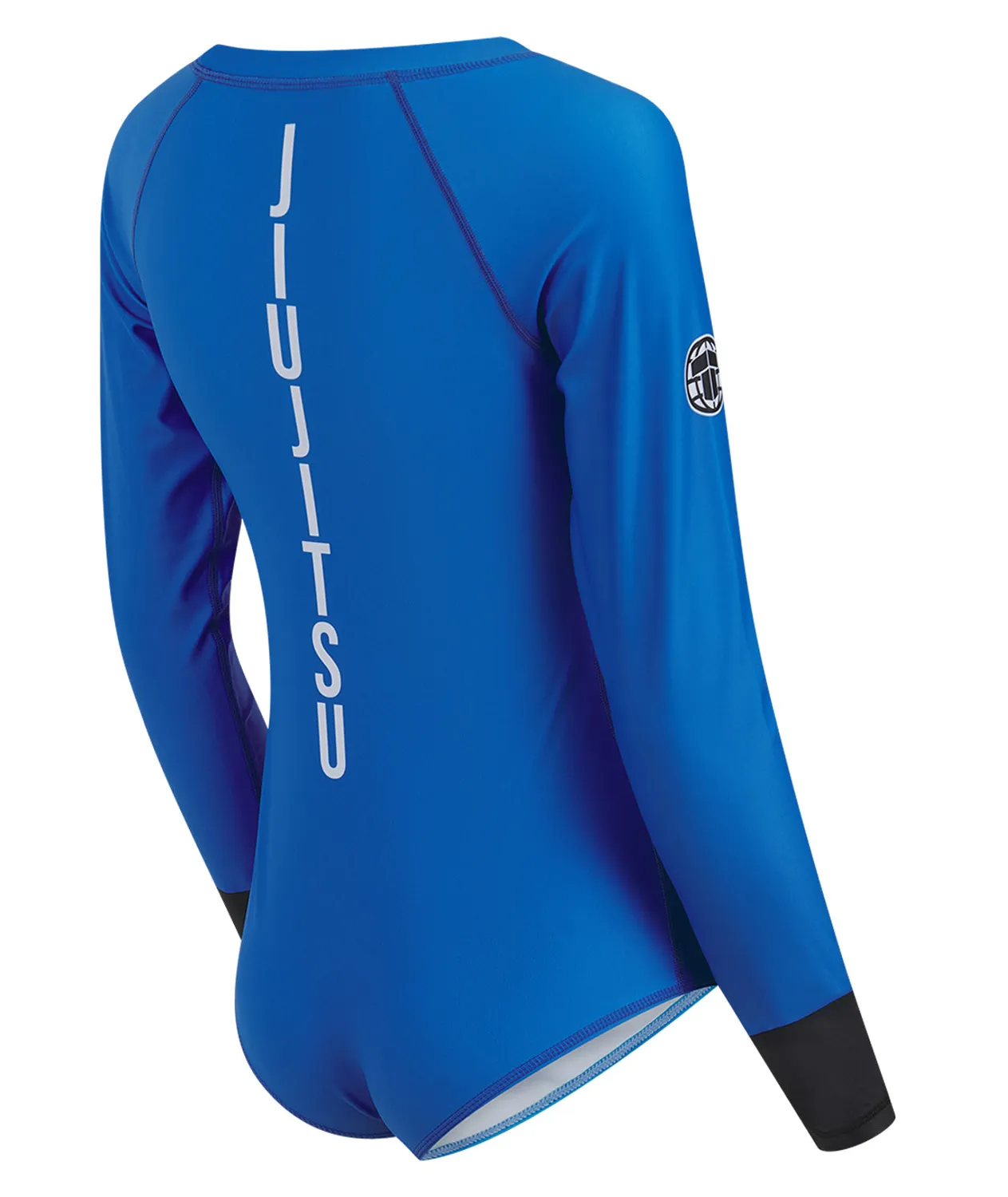 Tatami Helena Ranked Leotard Donna Blu Manica Lunga