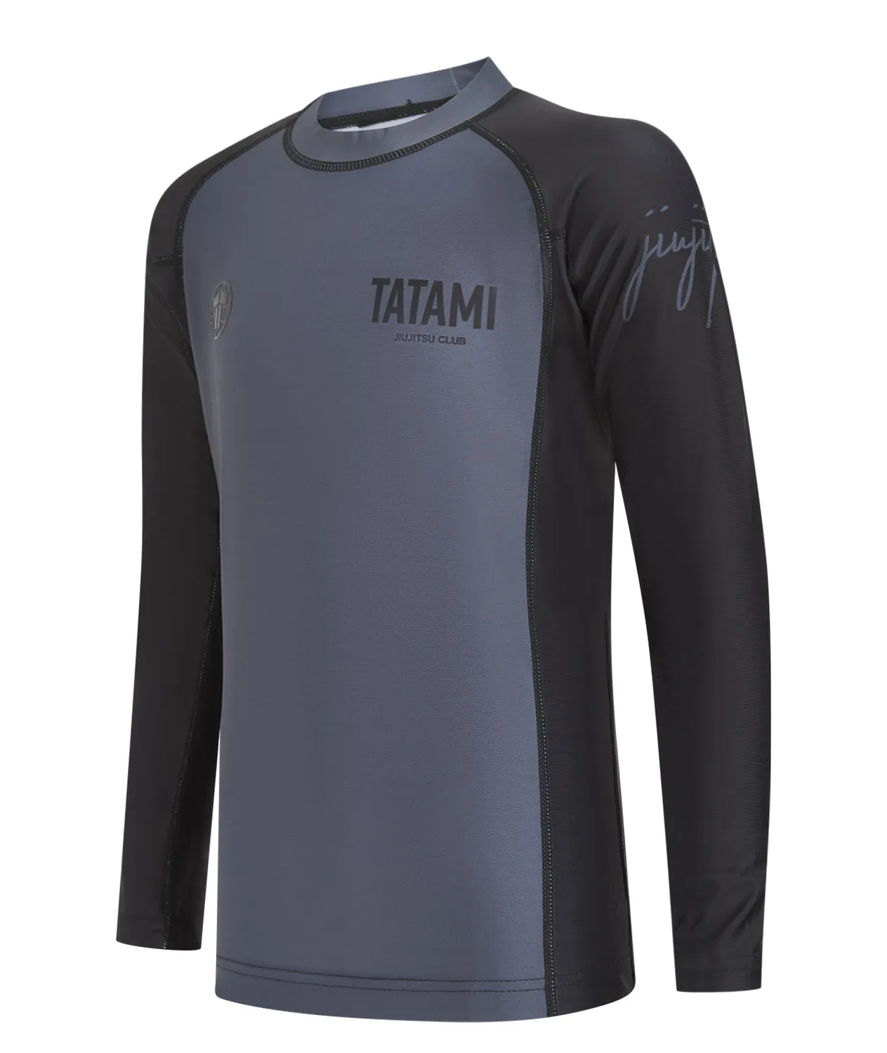 Tatami JJ Club rash guard bambino grigia manica lunga