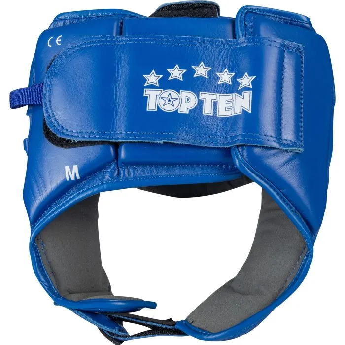 TOP TEN Competition casco boxe pelle bovina