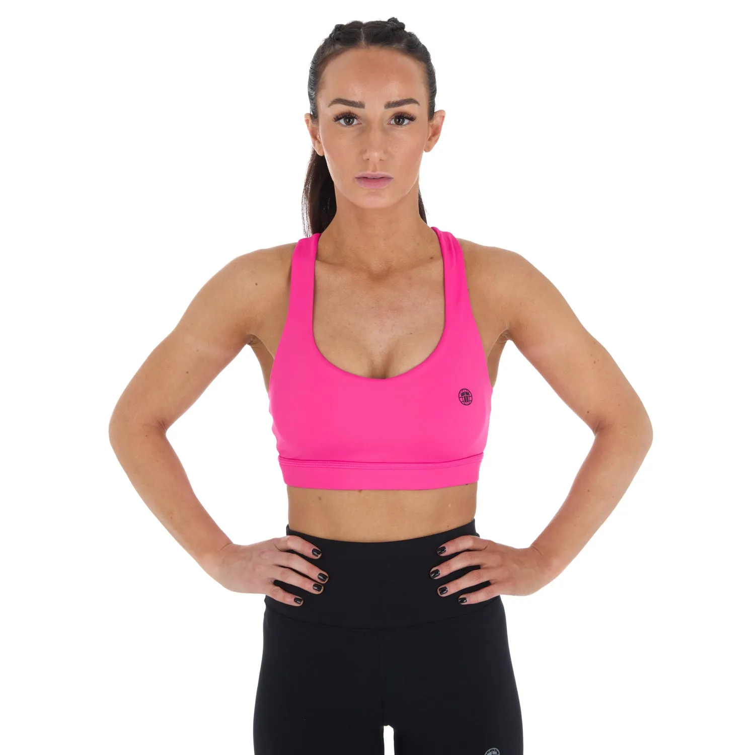 Tatami Fusion reggiseno sportivo donna rosa sostegno medio