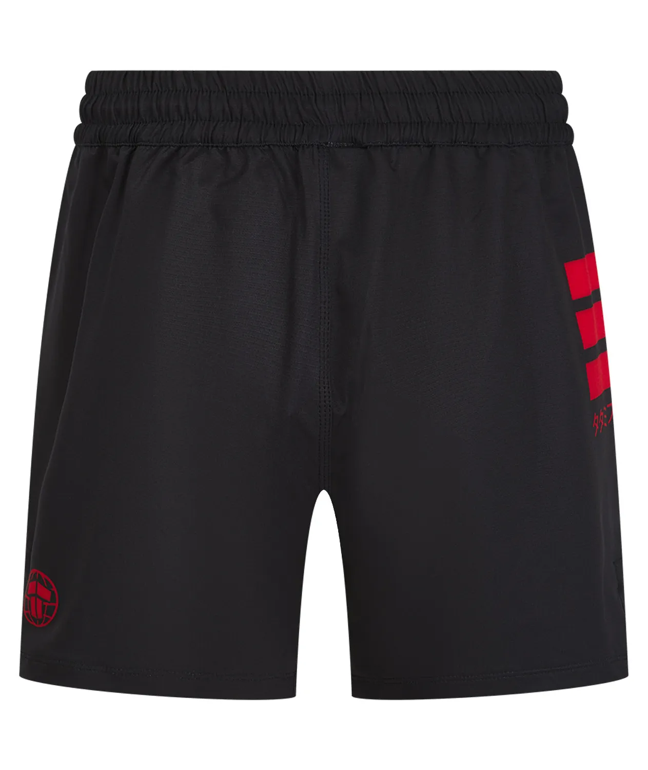 Tatami Katakana V2 Shorts Pantaloncini Nero Taglio Alto