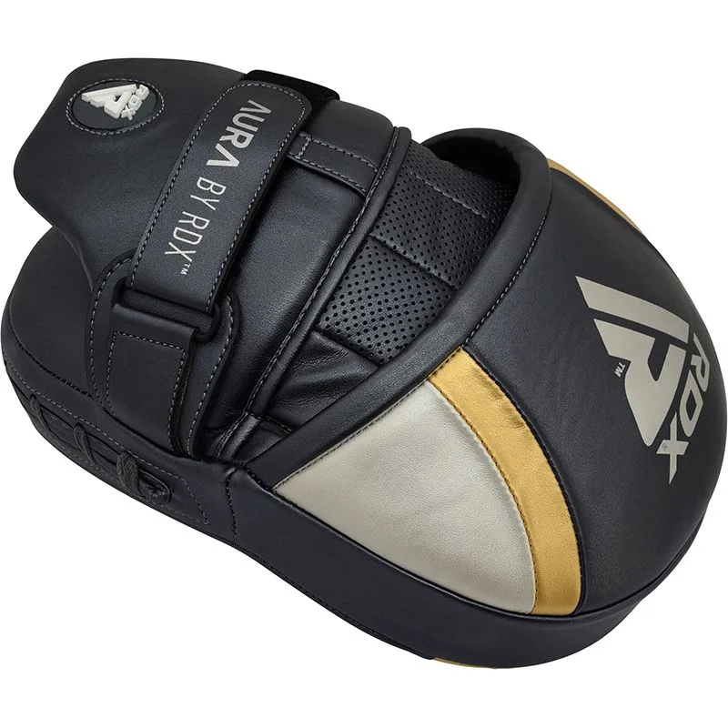RDX T17 Aura colpitori boxe Golden pelle