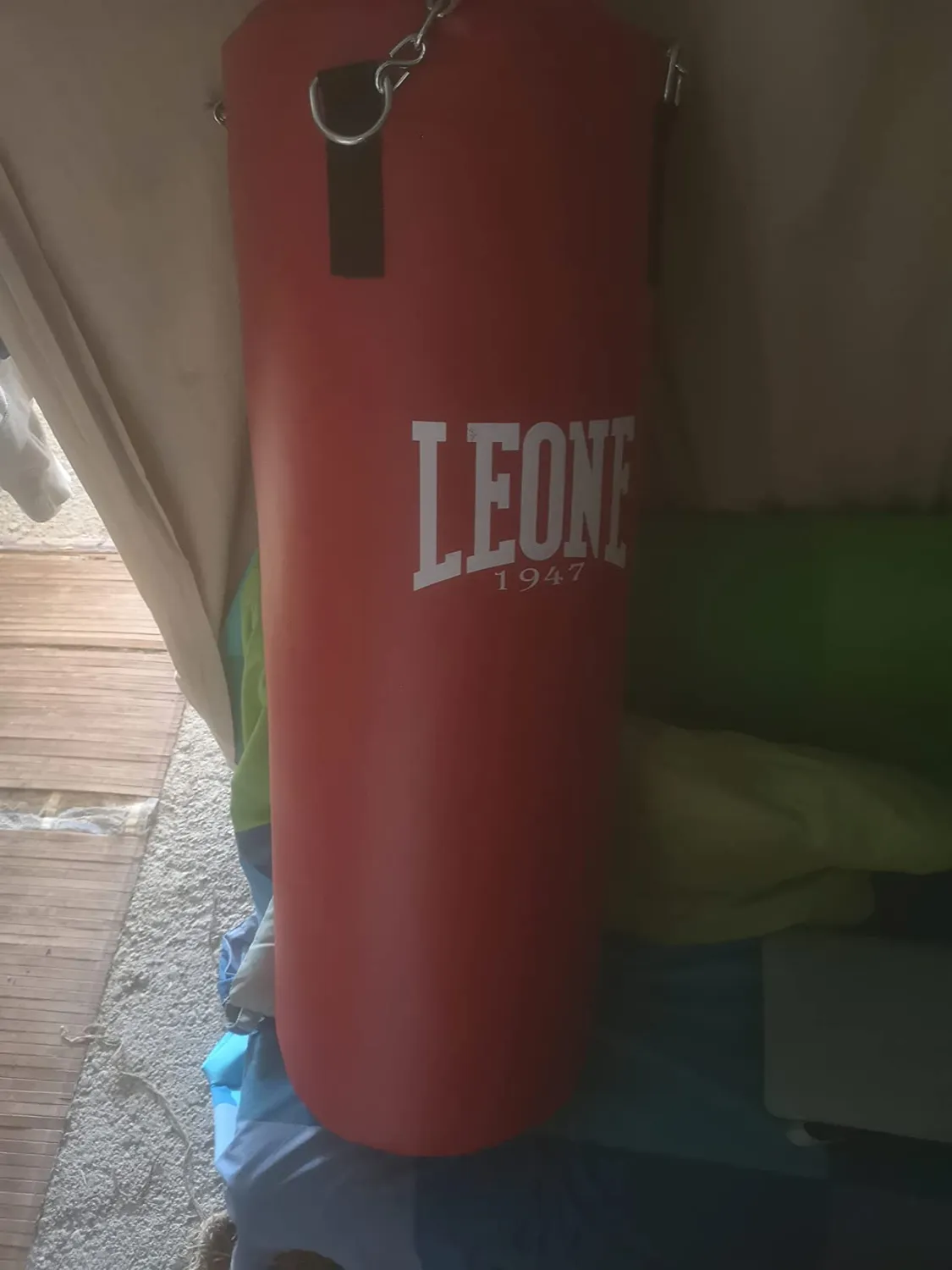 Leone 1947 AT832 sacco boxe 30 kg nero Made in Italy