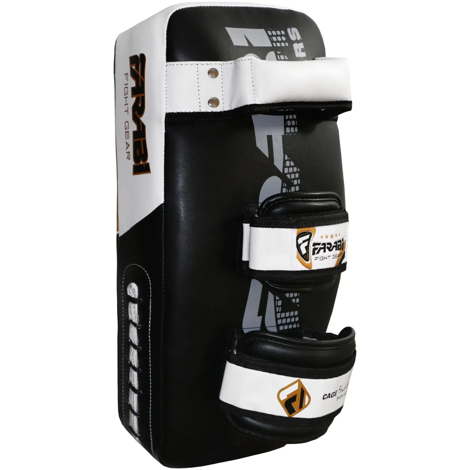 Farabi Kick Shield scudo muay thai curvo pelle sintetica