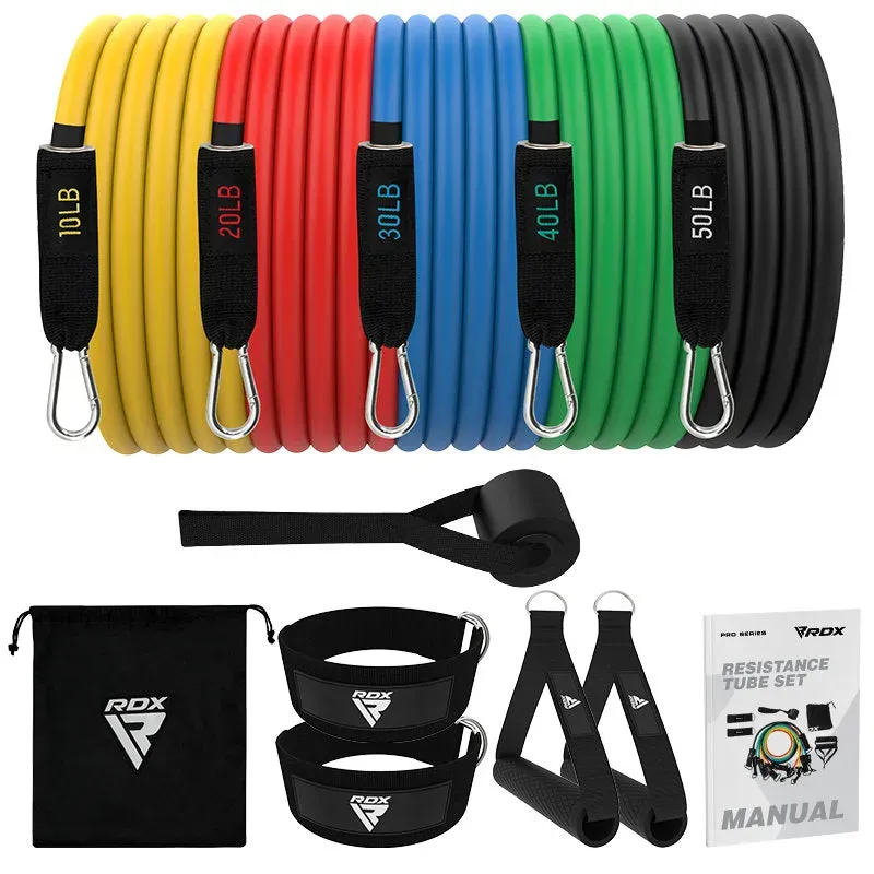 RDX L2 4-in-1 tubi resistenza 10-50LB con maniglie