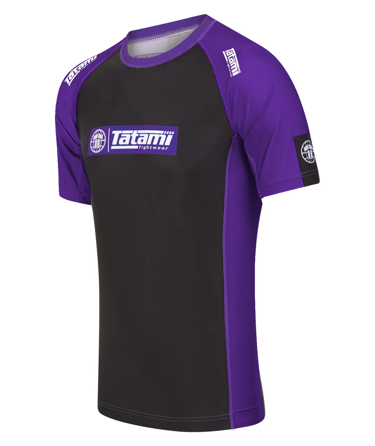Tatami Fightwear IBJJF Rash Guard Viola Manica Corta