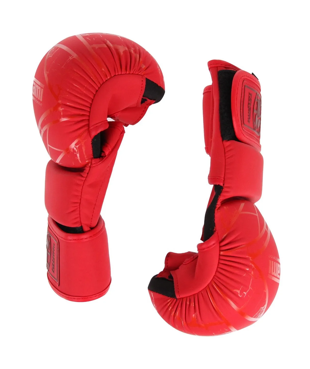 Tatami Fightwear Obsidian 6oz guanti MMA rossi L/XL sparring