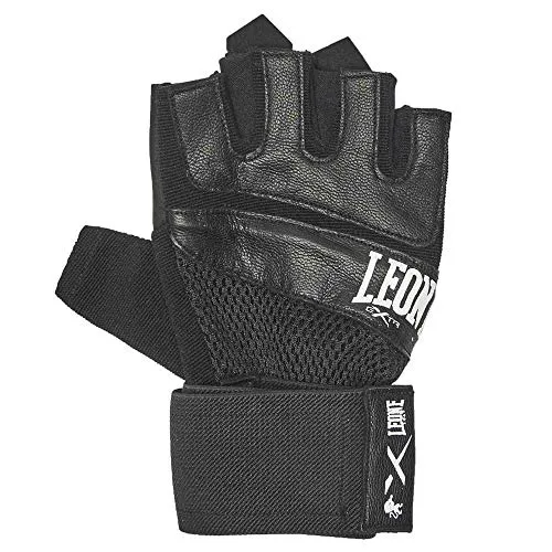 Leone1947 Extrema GK201 guanti fitness palestra S/M pelle