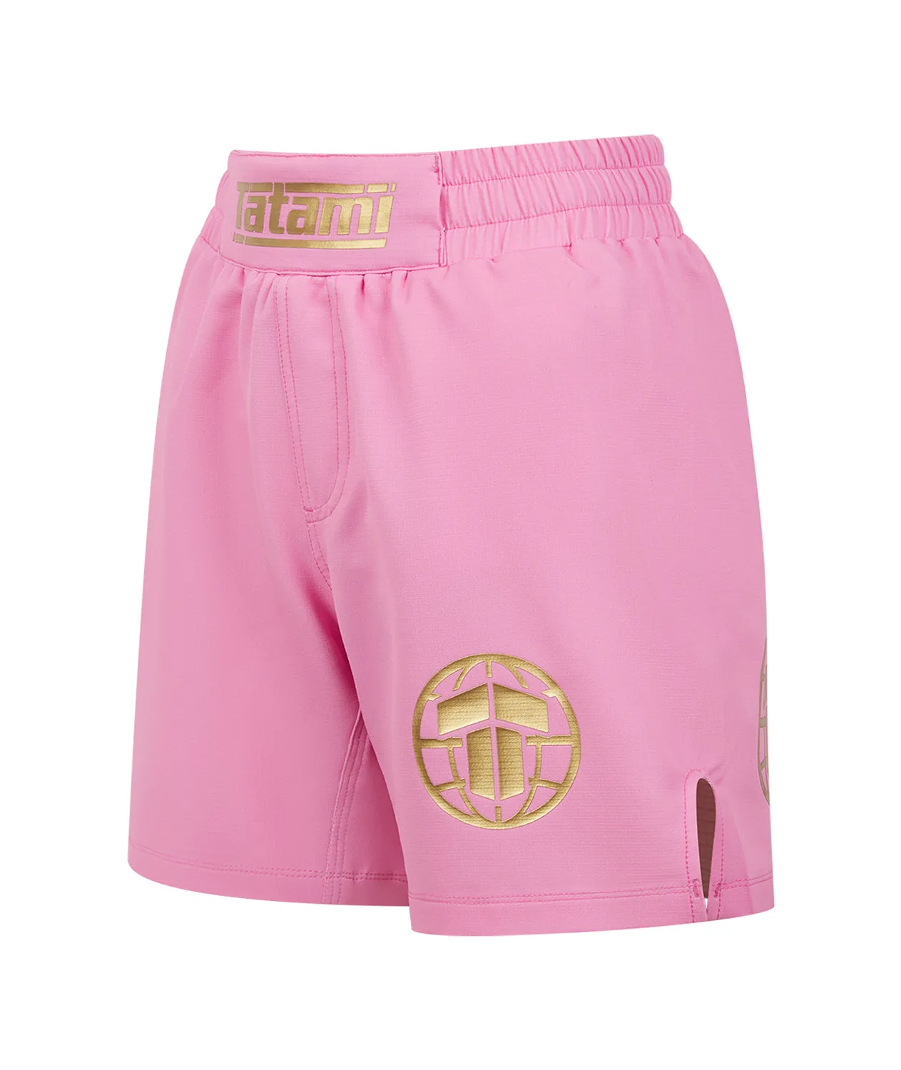 Tatami Pro Shorts Grappling Donna Rosa Taglio Alto