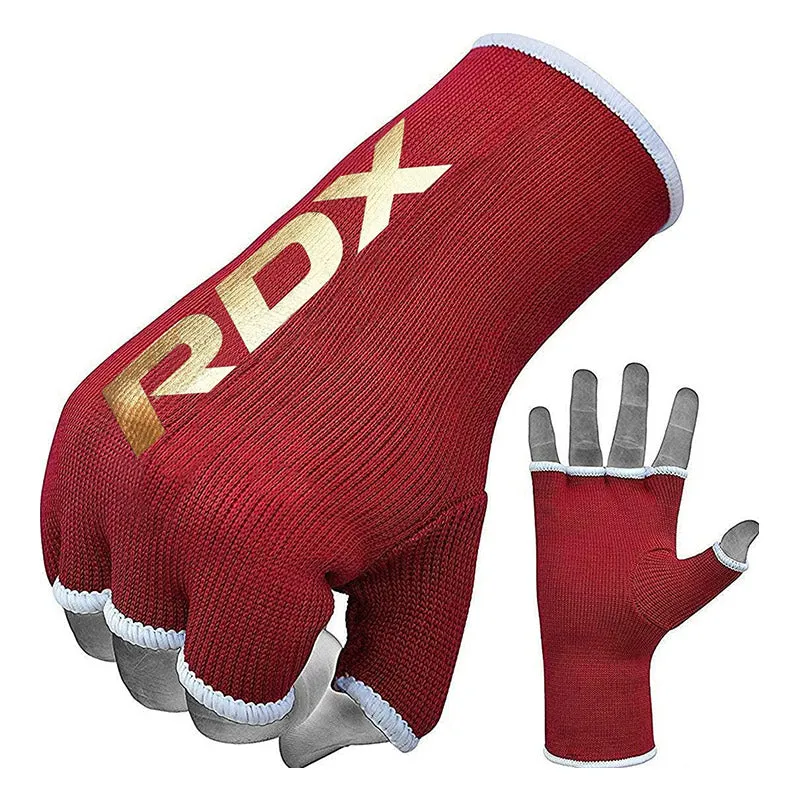 RDX HY Sottoguanti Boxe Mezzo Dito carbonio neri S