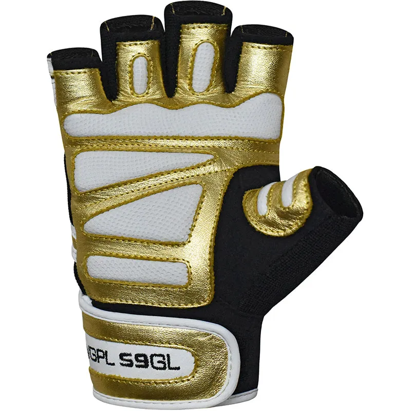 RDX S9 Guanti Palestra Pelle Nabuk Taglia L Antiscivolo