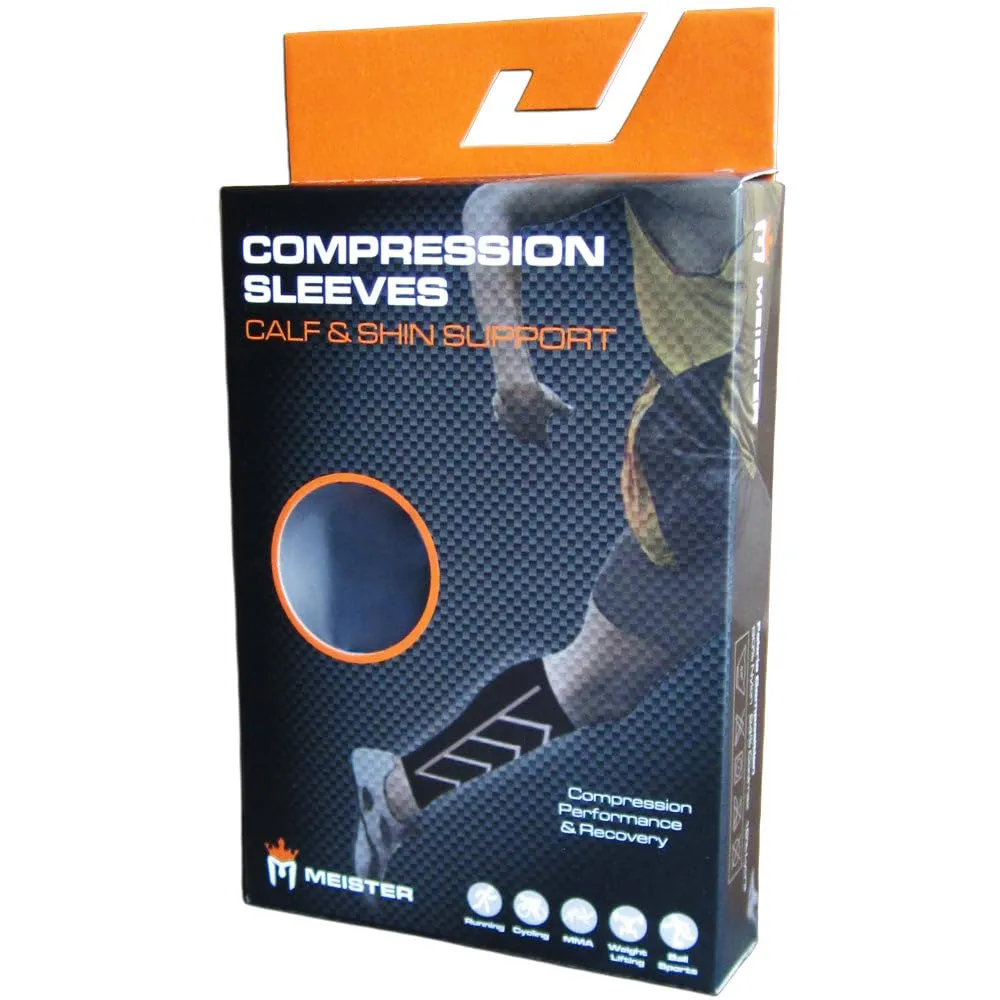Meister Graduated 20-25 mmHg gambaletti compressione nero S