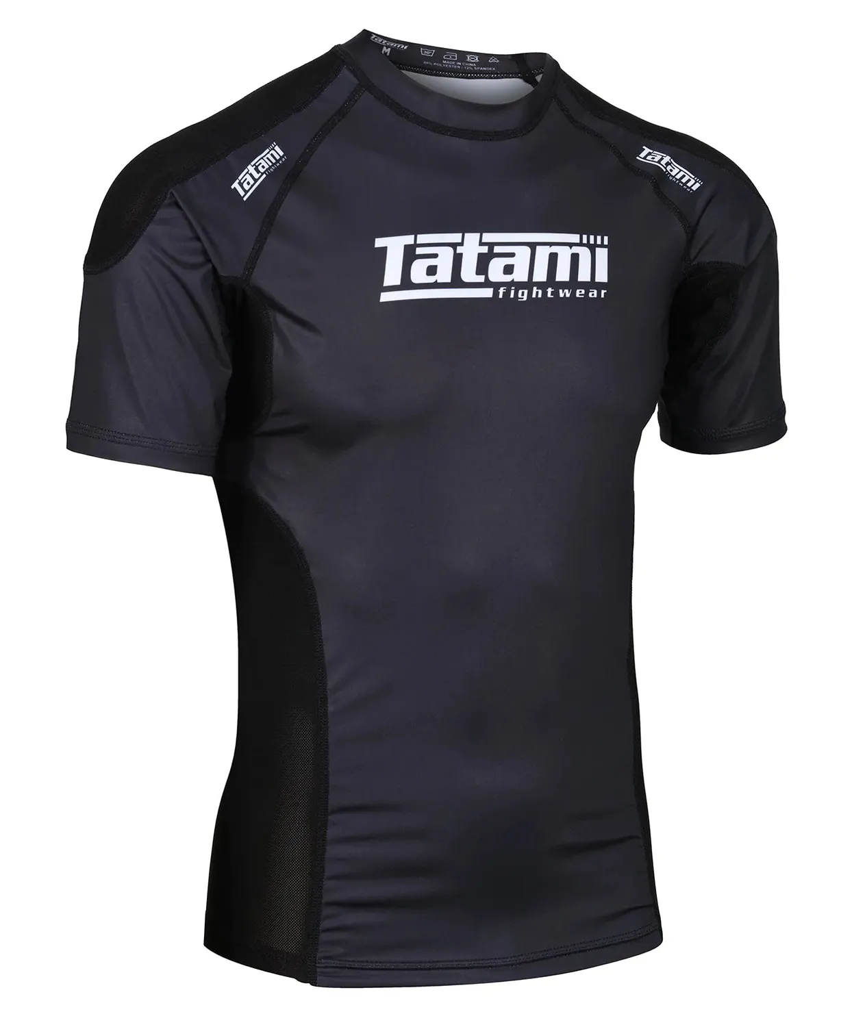 Tatami Technical Rash Guard Manica Corta Uomo Nero