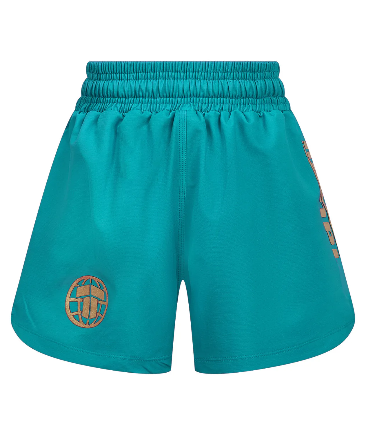 Tatami Fightwear Pro shorts grappling bambino teal leggeri
