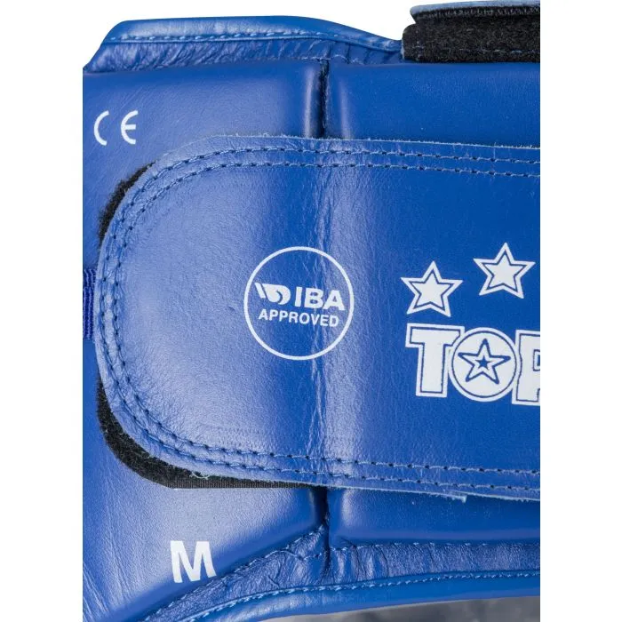 Top Ten Avantgarde casco boxe pelle vera IBA