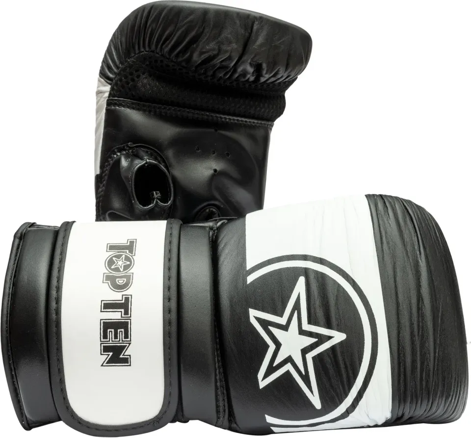 TOP TEN Sandman Guanti da Sacco Pelle Boxe Leggeri