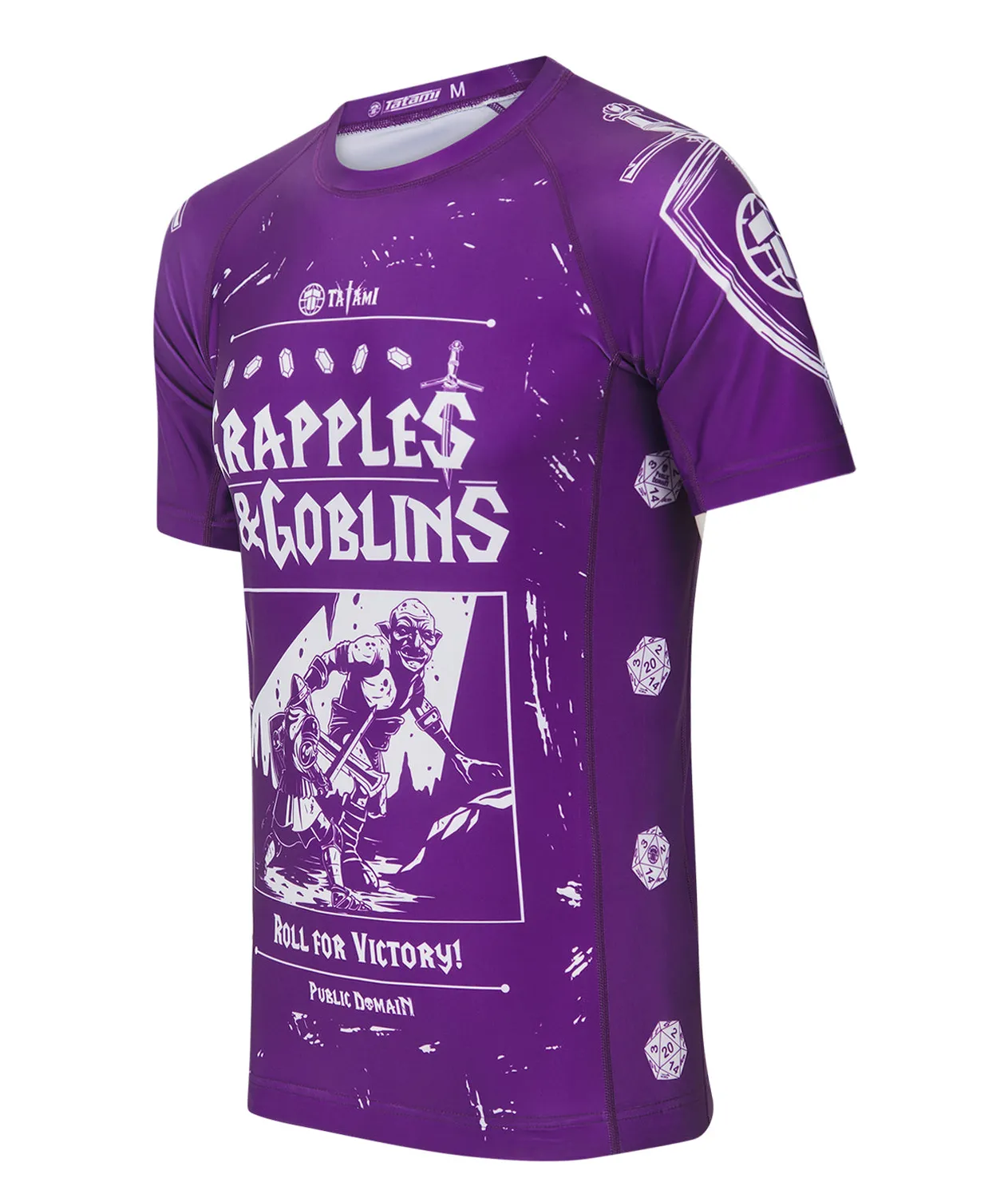 Tatami Fightwear Grapples Goblins rash guard uomo traspirante