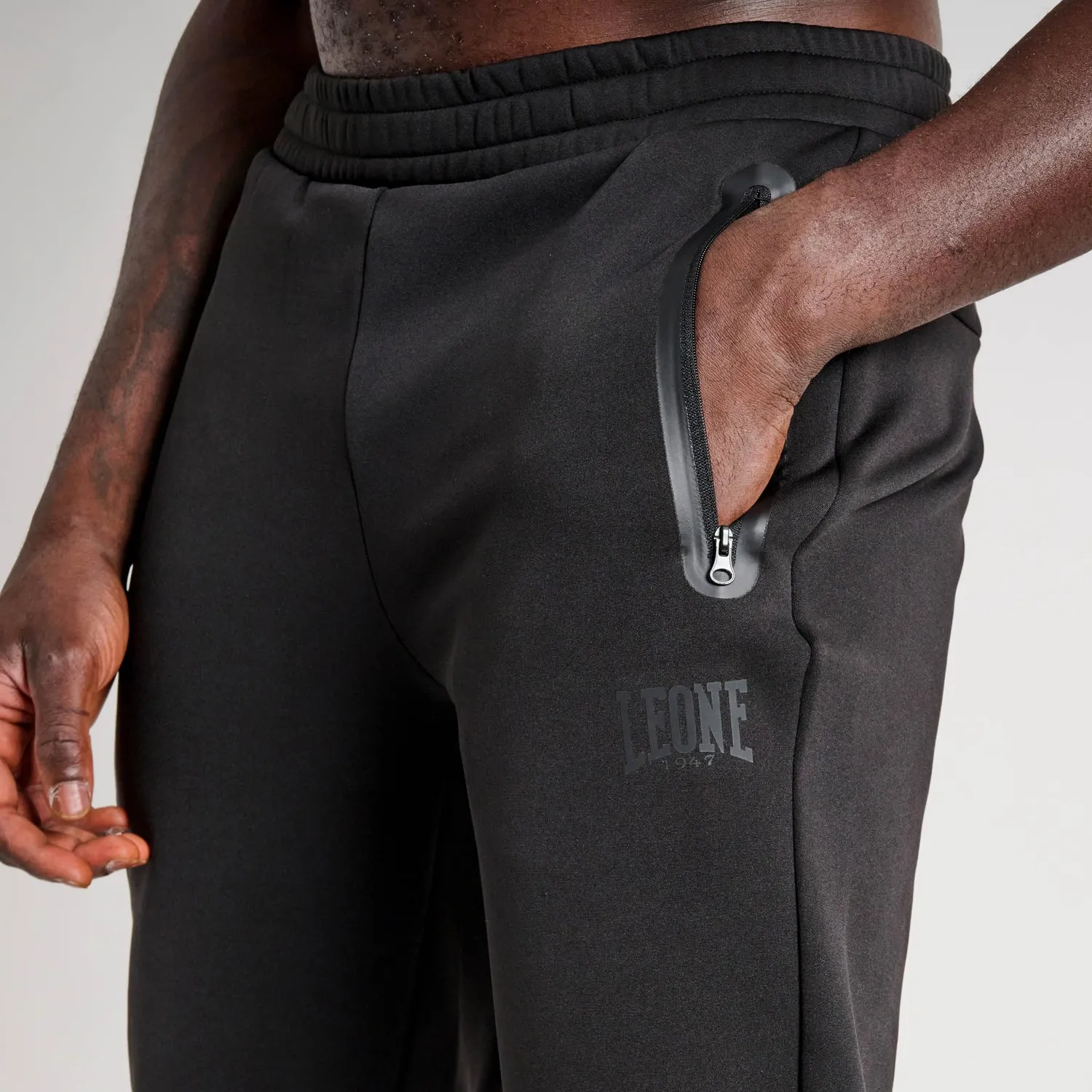 Leone1947 Black Lion ABX337 pantaloni uomo neri XXL