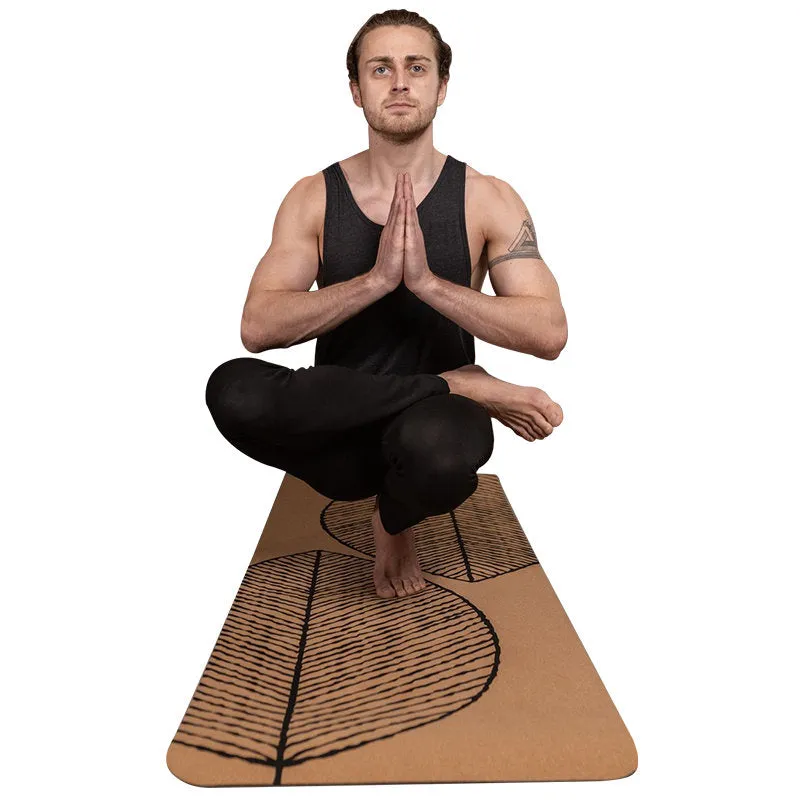 RDX D3 Tappetino Yoga Sughero 6mm Antiscivolo