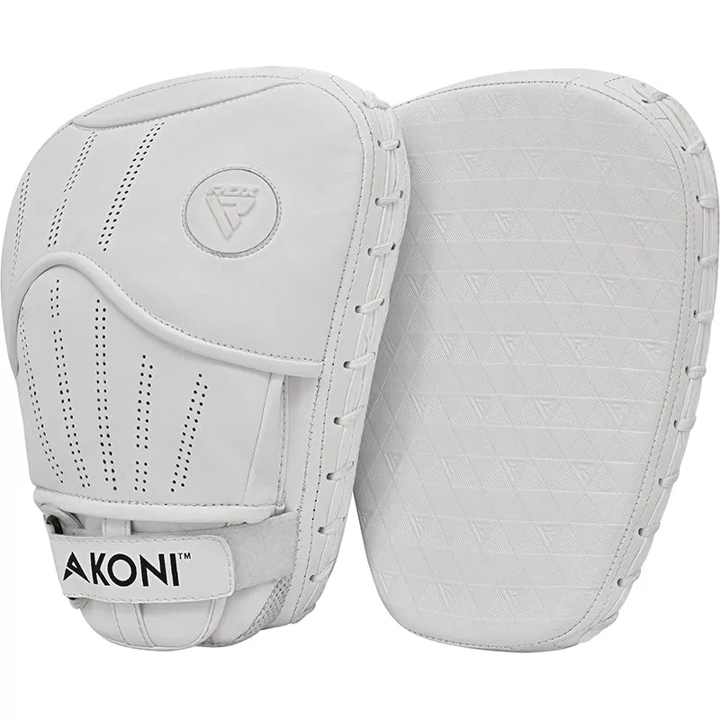 RDX T12 Akoni Pao Boxe Neri Focus Mitts Leggeri