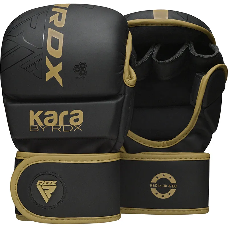 RDX F6 Kara Guanti MMA Sparring Neri