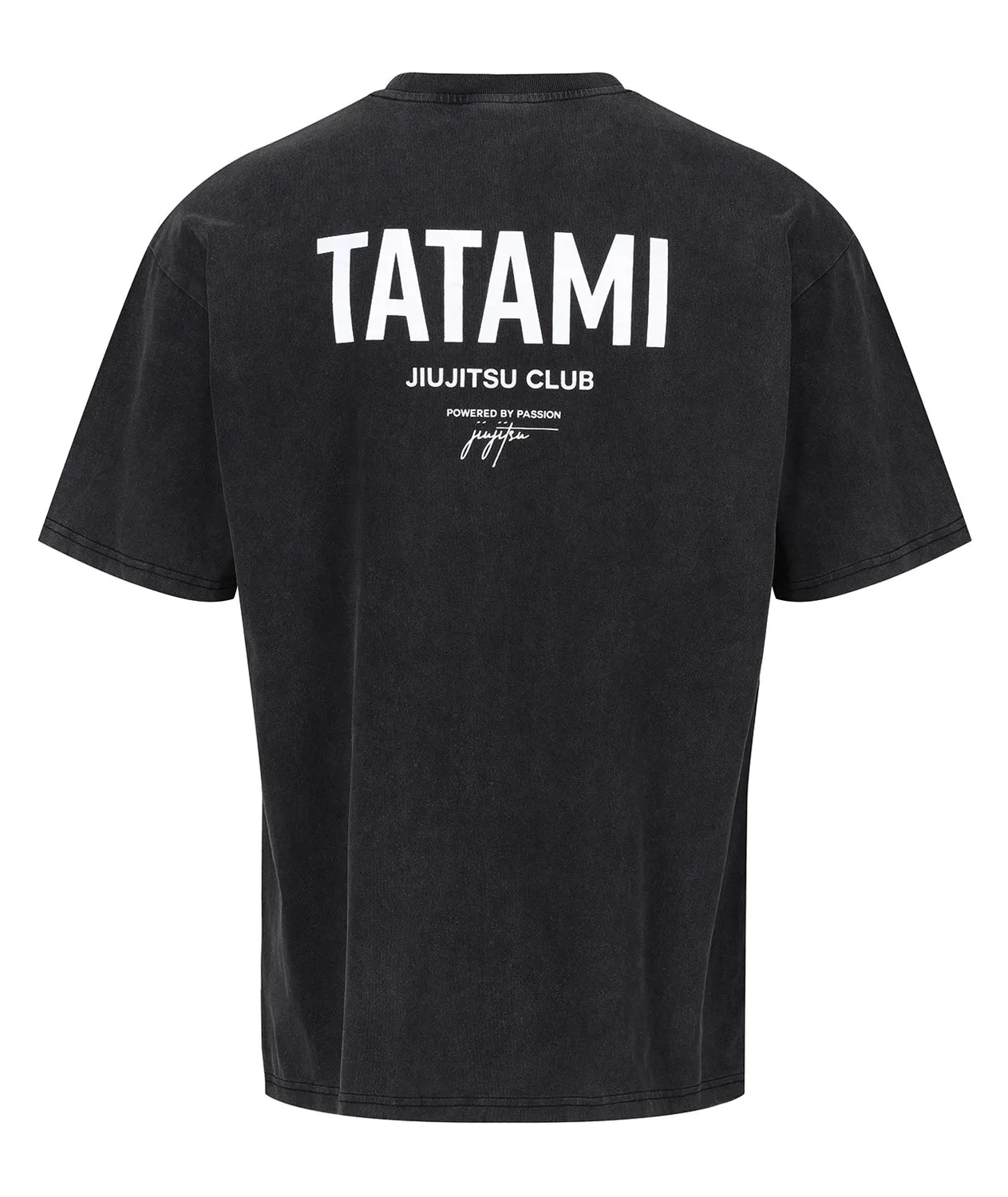 Tatami JJ Club T-Shirt Oversized Grigia Stonewashed