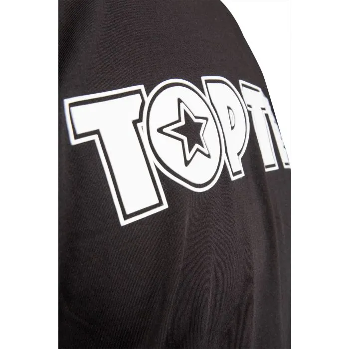 TOP TEN Fight Club 3D T-Shirt cotone nera