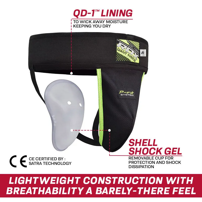 RDX H1 conchiglia gel boxe sospensorio S-XL