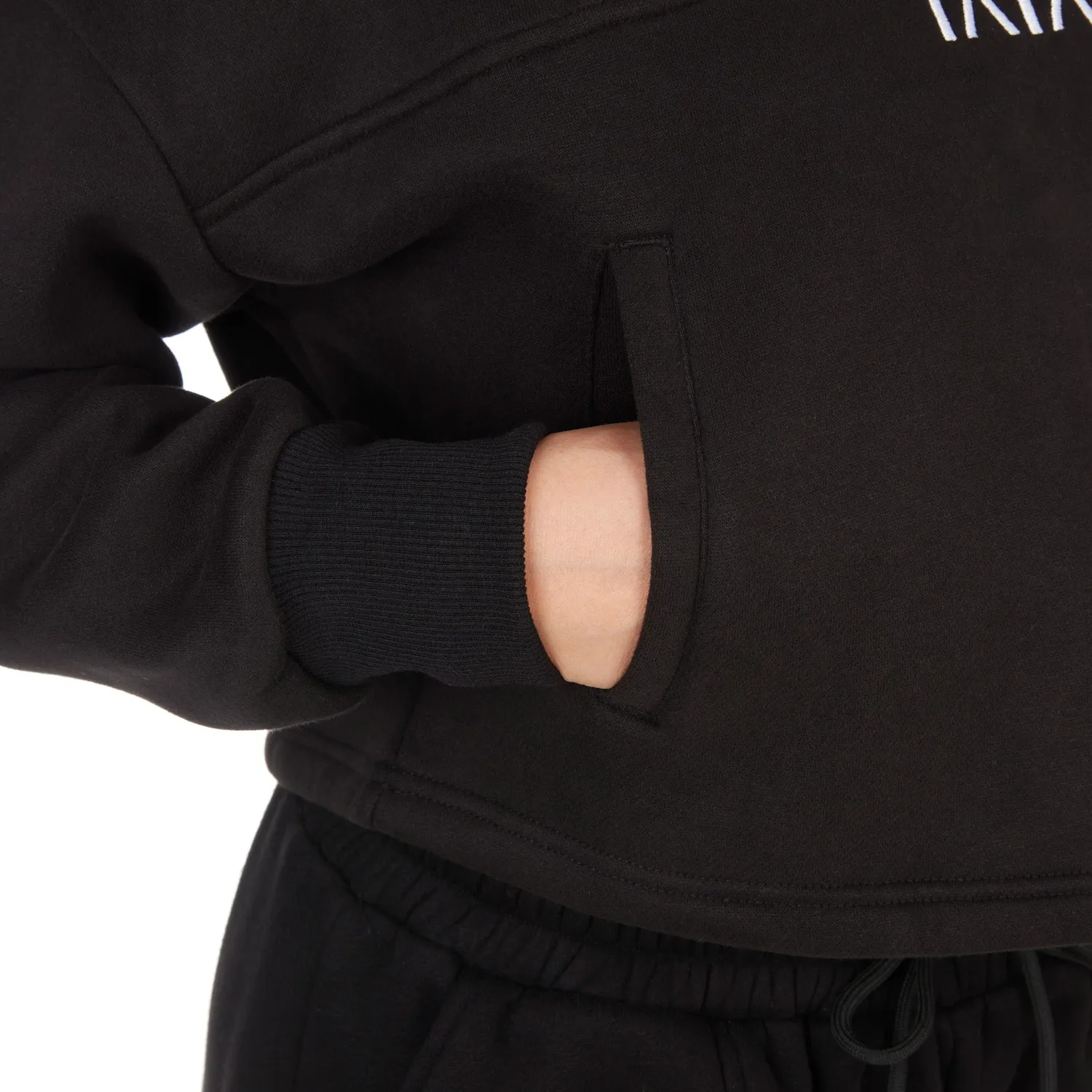 Tatami Fightwear Peak felpa mezza zip donna nera