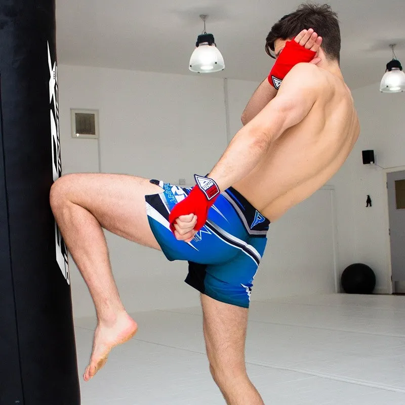 RDX R10 Blaze pantaloncini MMA microfibra rossi