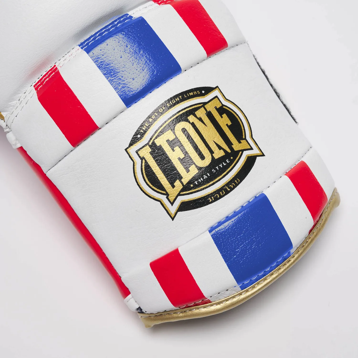 Leone 1947 Thai Style GN114 guanti boxe blu 12 oz pelle