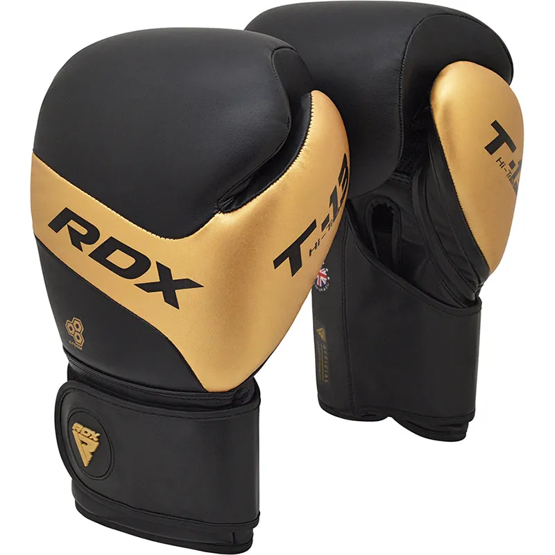 RDX T13 guanti boxe allenamento 12oz rossi ventilati