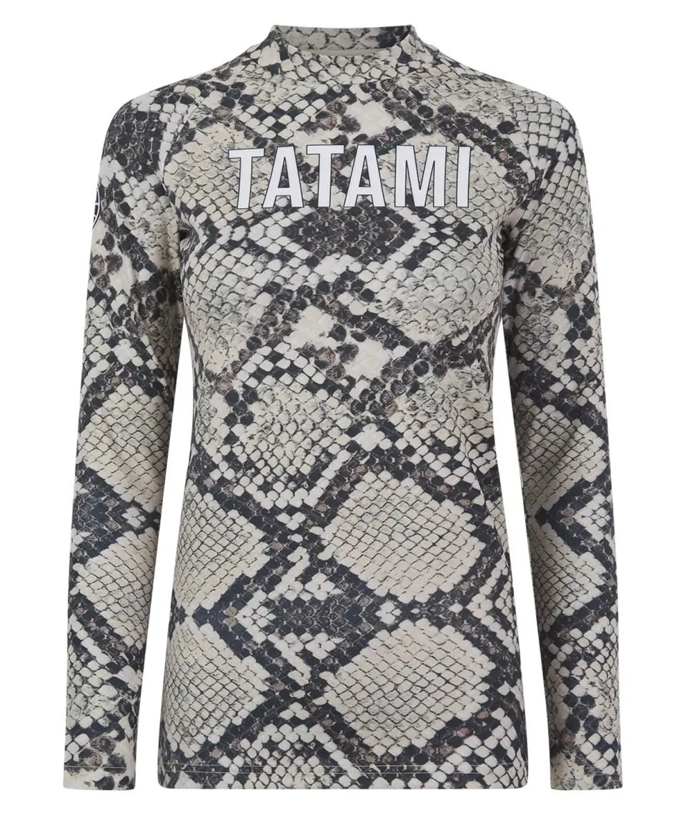 Tatami Helena Rash Guard Snake Donna Maniche Lunghe