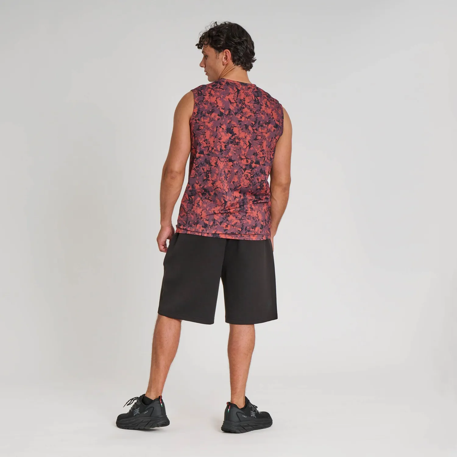 Leone 1947 Urban Fighter ABX407 canotta uomo camo blu